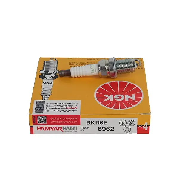 شمع NGK پایه کوتاه اصلی (لیبل همیار )